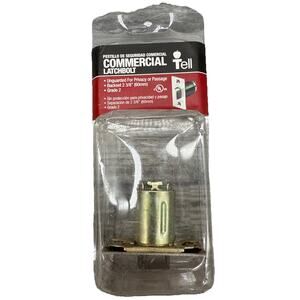 Lot Of 2 Tell Commercial Latchbolt Gr 2 Backset 2-3/8" UnGuarded Latch